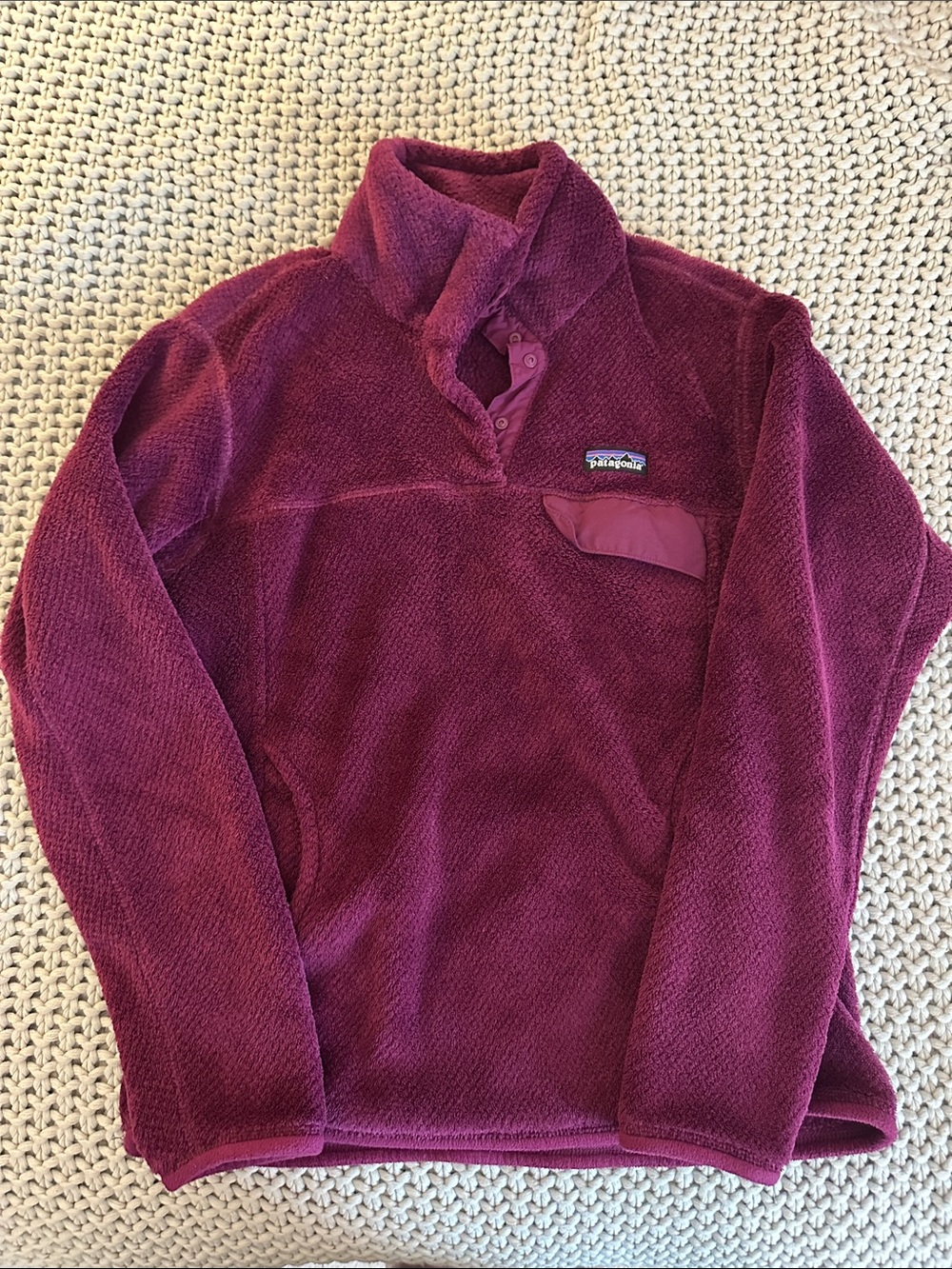 Patagonia Fleece Raspberry Women’s Medium